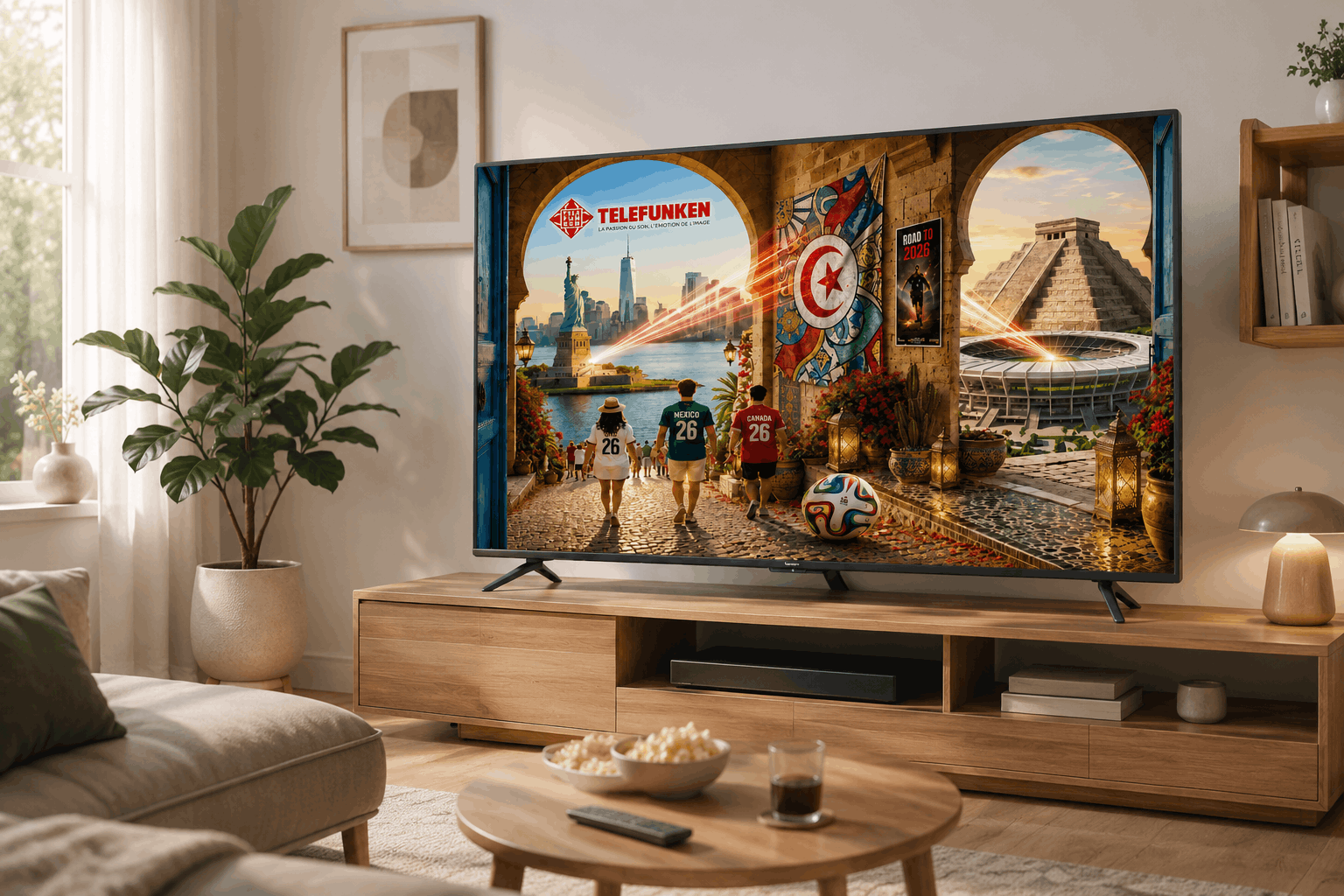 TV 50” N1 TELEFUNKEN 4K SMART